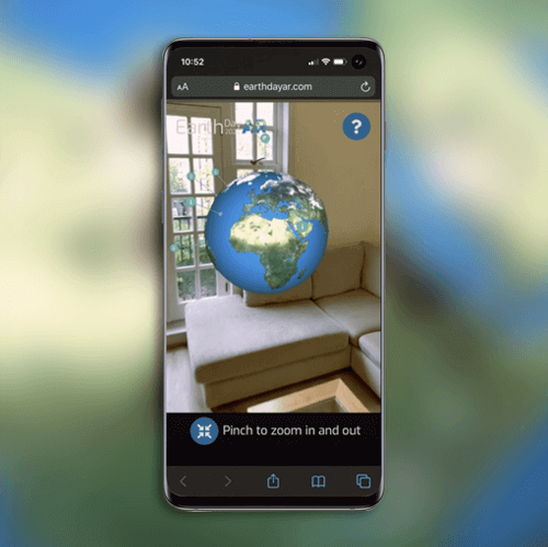 Ar活用事例 Eyekandy社の Earth Day Ar でのar体験を考察 Arマーケティングラボ