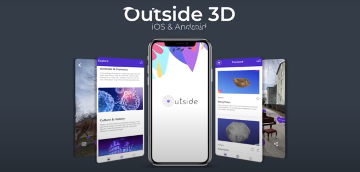 Outside 3Dのアプリ