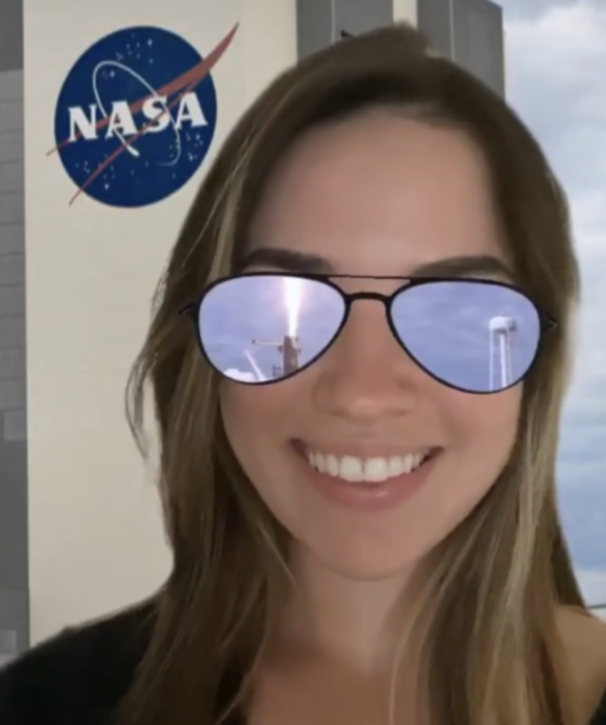 NASAが公式Instagramで提供するお茶目なARフィルター